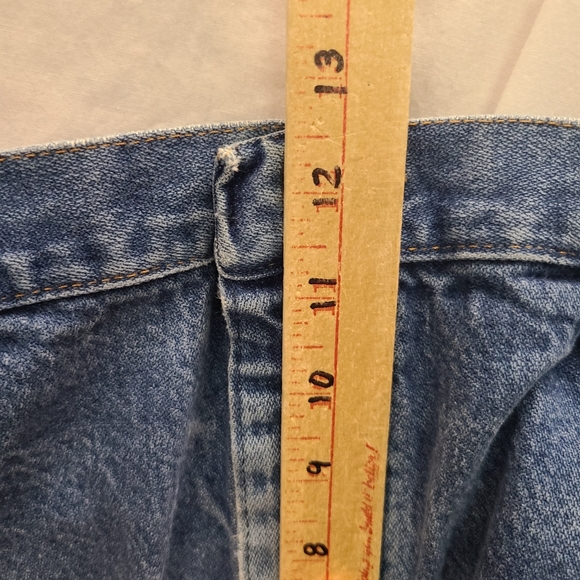 Wrangler Cut-Off Denim High Waist Shorts 37" - Picture 10 of 13